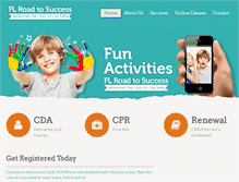 Tablet Screenshot of flroadtosuccess.com